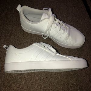 New white adidas sneakers